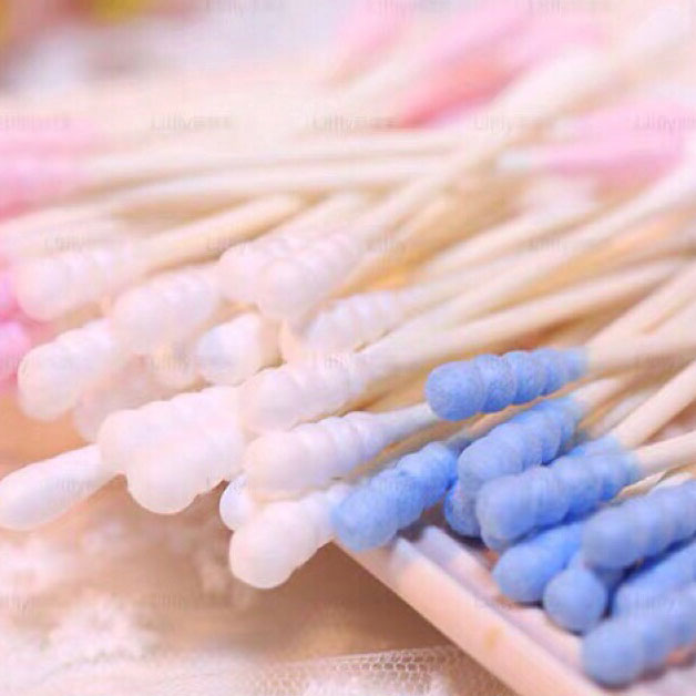 Cotton swab paper stick