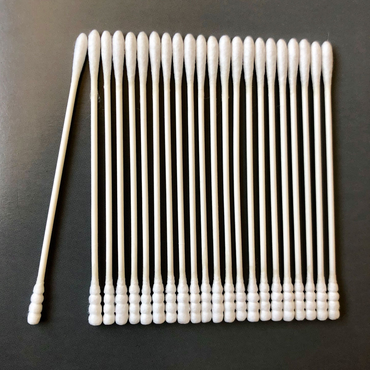 Cotton swab paper stick
